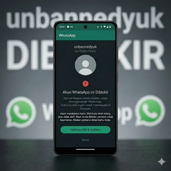 Jasa Panduan Pemulihan WhatsApp (Masalah Kartu Hilang/Tidak Aktif)