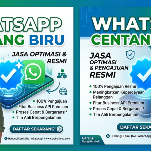 Jasa Optimasi & Pengajuan Verified Badge (Centang Biru) WhatsApp